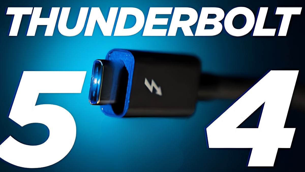 Thunderbolt 4 và Thunderbolt 5 được thiết kế để đáp ứng các tiêu chuẩn khắt khe về tốc độ truyền dữ liệu, xuất hình ảnh và cấp nguồn