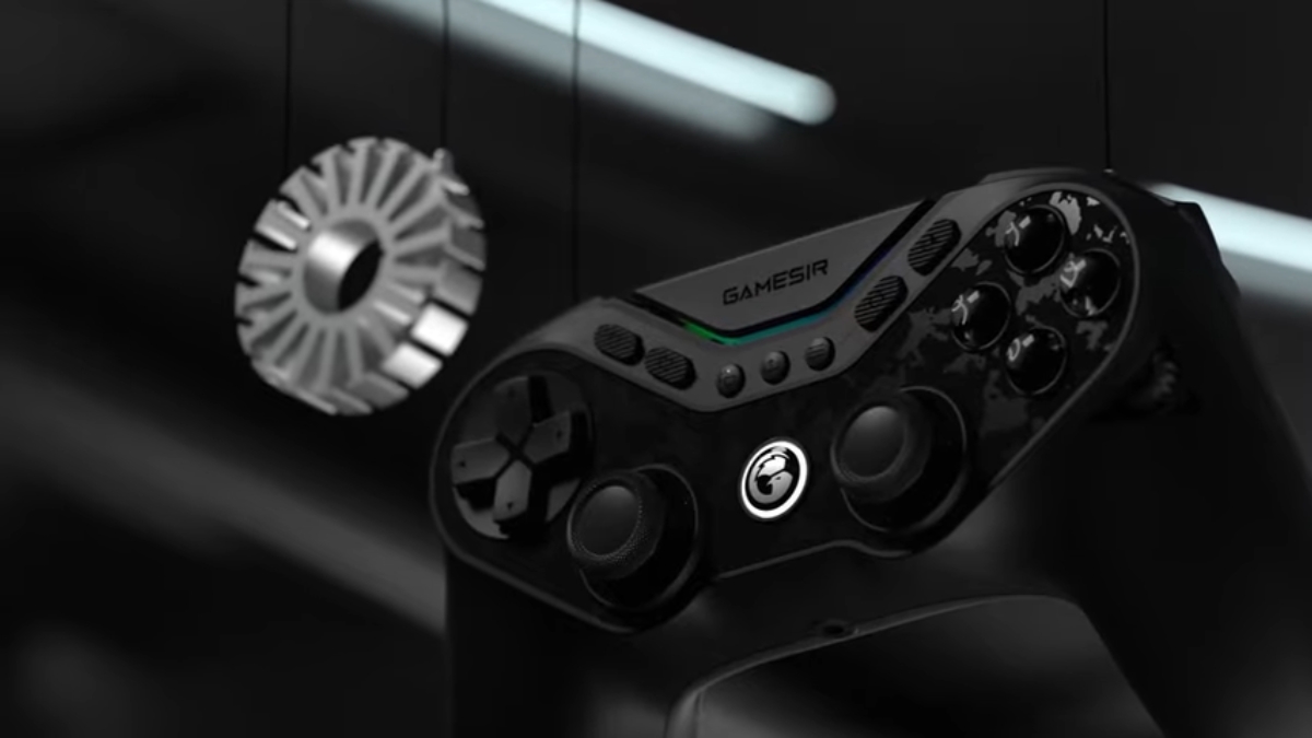 Tổng hợp những sản phẩm độc đáo nhất tại CES 2026 với tay cầm chơi game GameSir Shift Drive tích hợp vô lăng mini