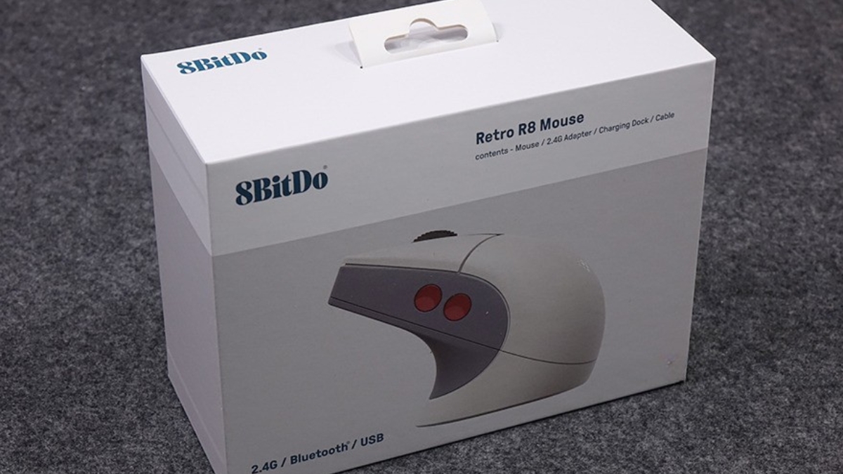 Trên tay 8BitDo Retro R8 N Edition hộp sản phẩm