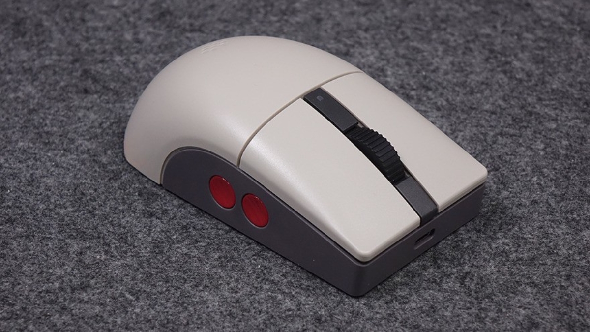 Trên tay 8BitDo Retro R8 N Edition chuột không dây retro