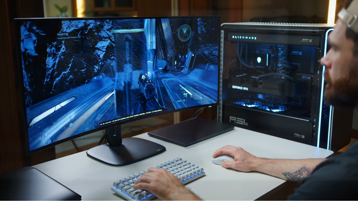 Trên tay Alienware AW3926QW với hai chế độ 5K 165Hz và WFHD 330Hz