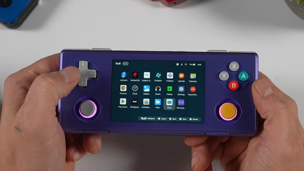 Trên tay AYANEO Pocket Micro 2 với giao diện Android 13 và launcher tùy biến