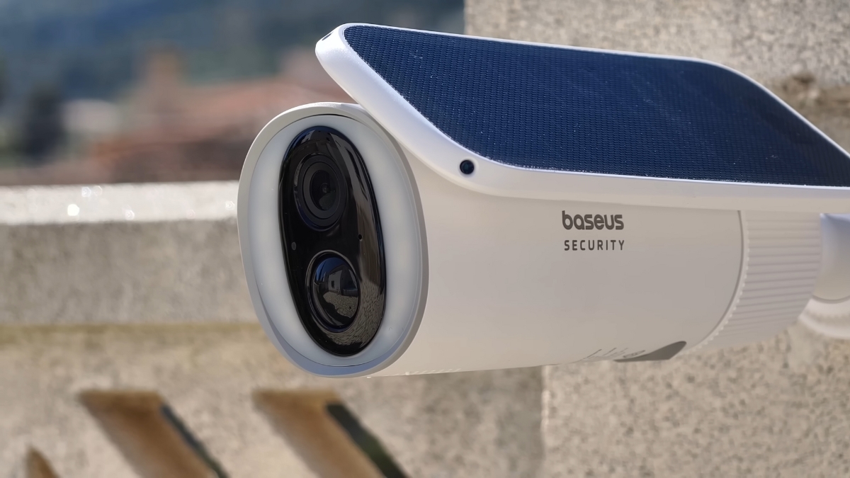 Trên tay Baseus S2 4K – Camera an ninh 4K tự động sạc pin không giới hạn