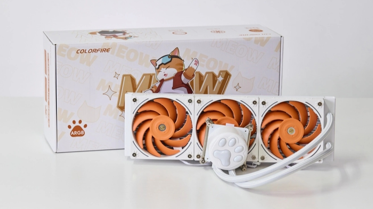 Trên tay COLORFIRE Orange House với tản nhiệt nước Ice Sealed Shadow 360 LITE