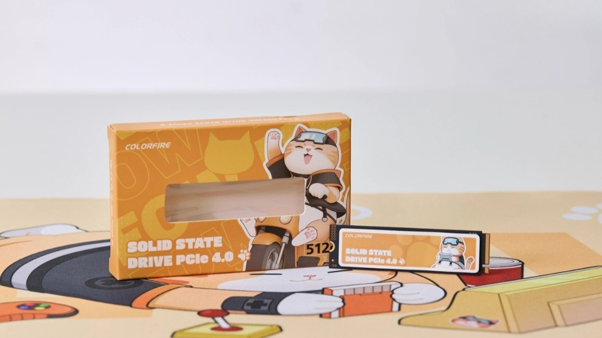 Trên tay COLORFIRE Orange House với SSD COLORFIRE ME700 PRO chuẩn PCIe 4.0