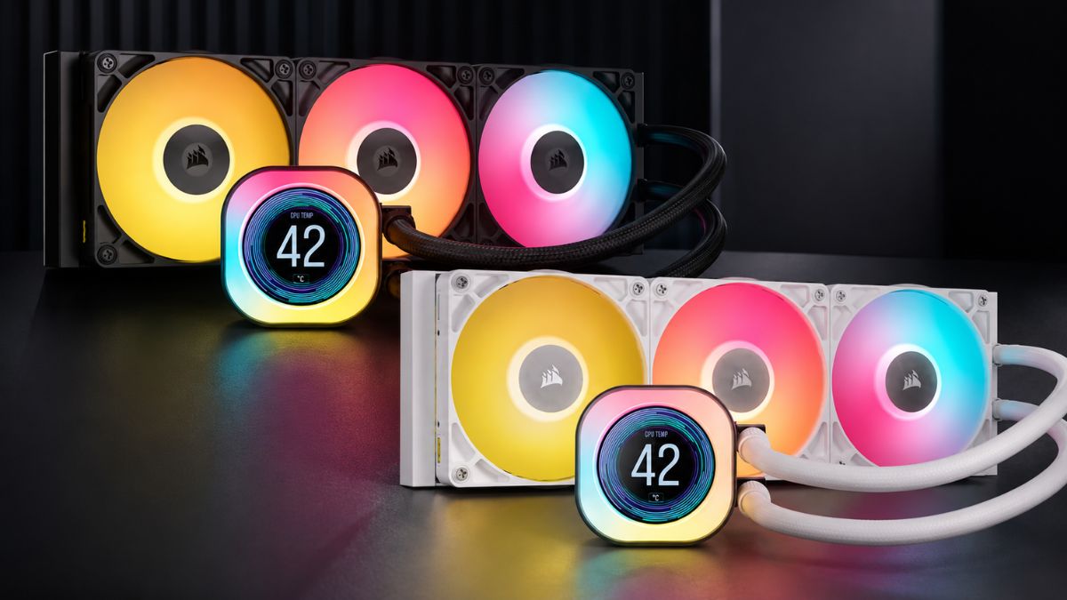 Trên tay Corsair iCUE LINK TITAN 360 RX LCD: Tản nhiệt nước "xịn sò" với màn hình IPS cực sắc nét