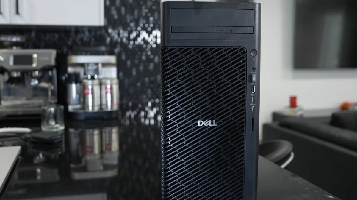 Trên tay Dell Pro Max Tower T2 với thiết kế gọn gàng, phù hợp môi trường làm việc chuyên nghiệp
