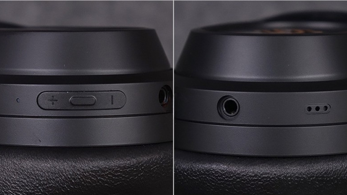 Trên tay Edifier STAX SPIRIT S3 với các nút điều khiển và cổng kết nối được bố trí trên earcup