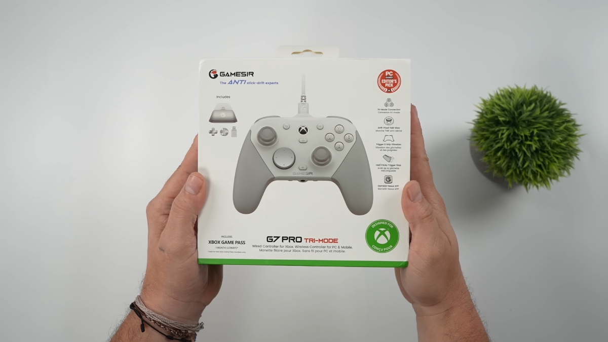 Trên tay GameSir G7 Pro với thiết kế hiện đại và hệ thống nút bấm được nâng cấp