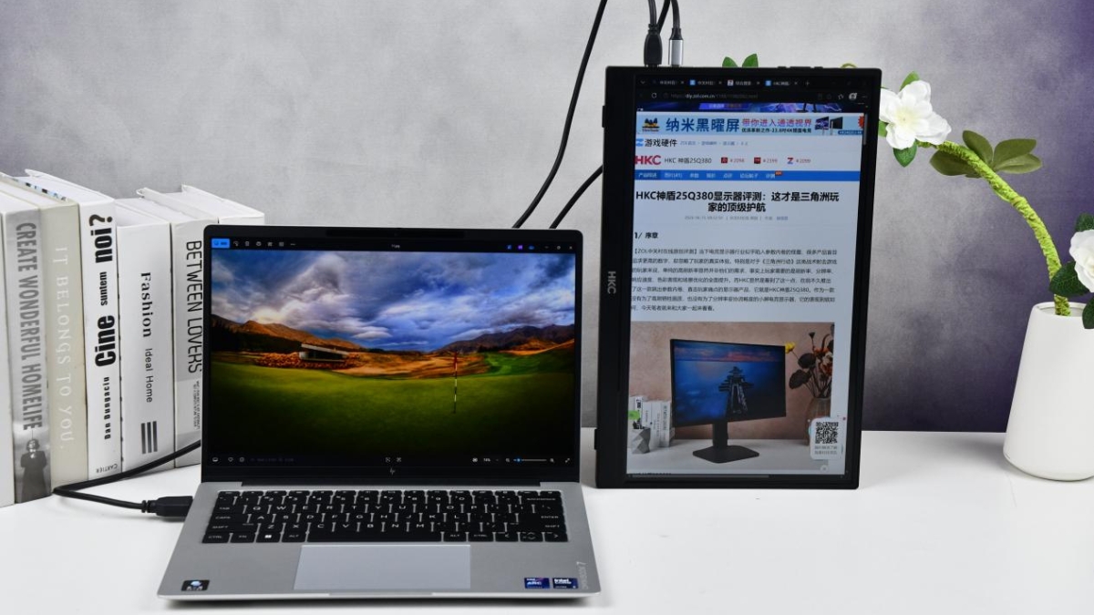 Trên tay HKC Yuexiang 16F1 là lựa chọn màn hình di động phù hợp cho người dùng laptop