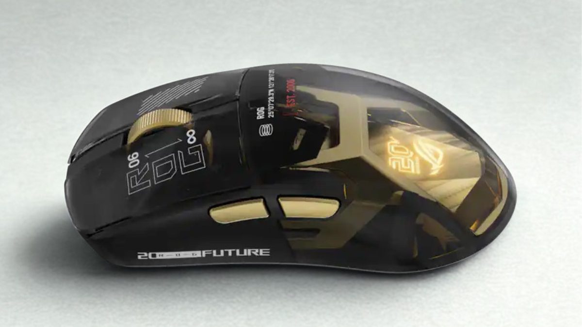 Trên tay ASUS ROG Harpe II Extreme Edition 20 với thiết kế công thái học ôm tay người dùng
