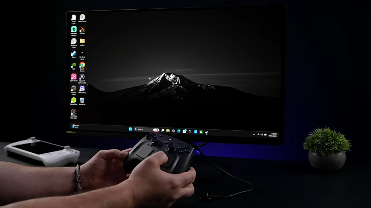 Trên tay Steam Controller khi sử dụng trên hệ điều hành Windows