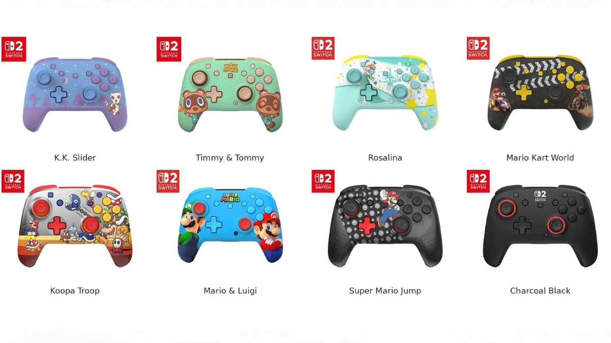 Trên tay Turtle Beach Rematch với tám phiên bản Nintendo.
