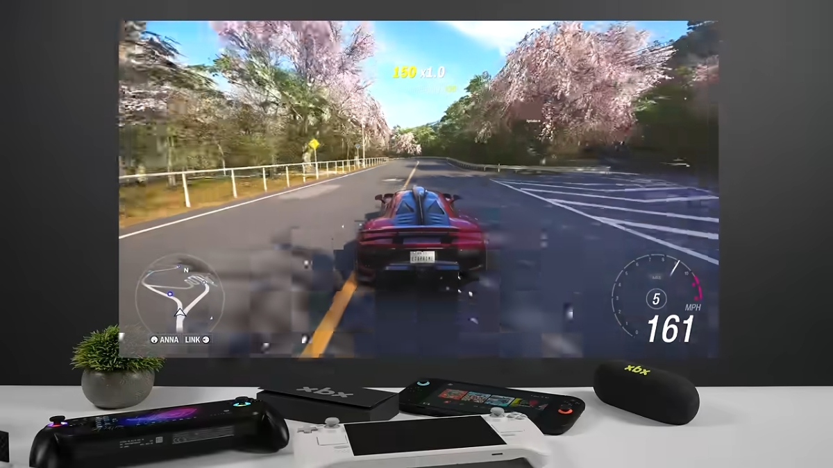 Trên tay XBX A01+ mang đến trải nghiệm chơi game trên màn hình 147 inch
