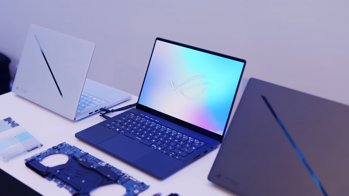Trên tay Zephyrus G14, G16 và Duo 2026 thể hiện ngôn ngữ thiết kế laptop gaming ASUS