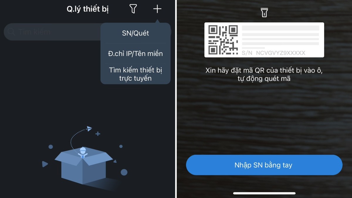 Cách cài đặt app Dahua Camera trên điện thoại bước 2