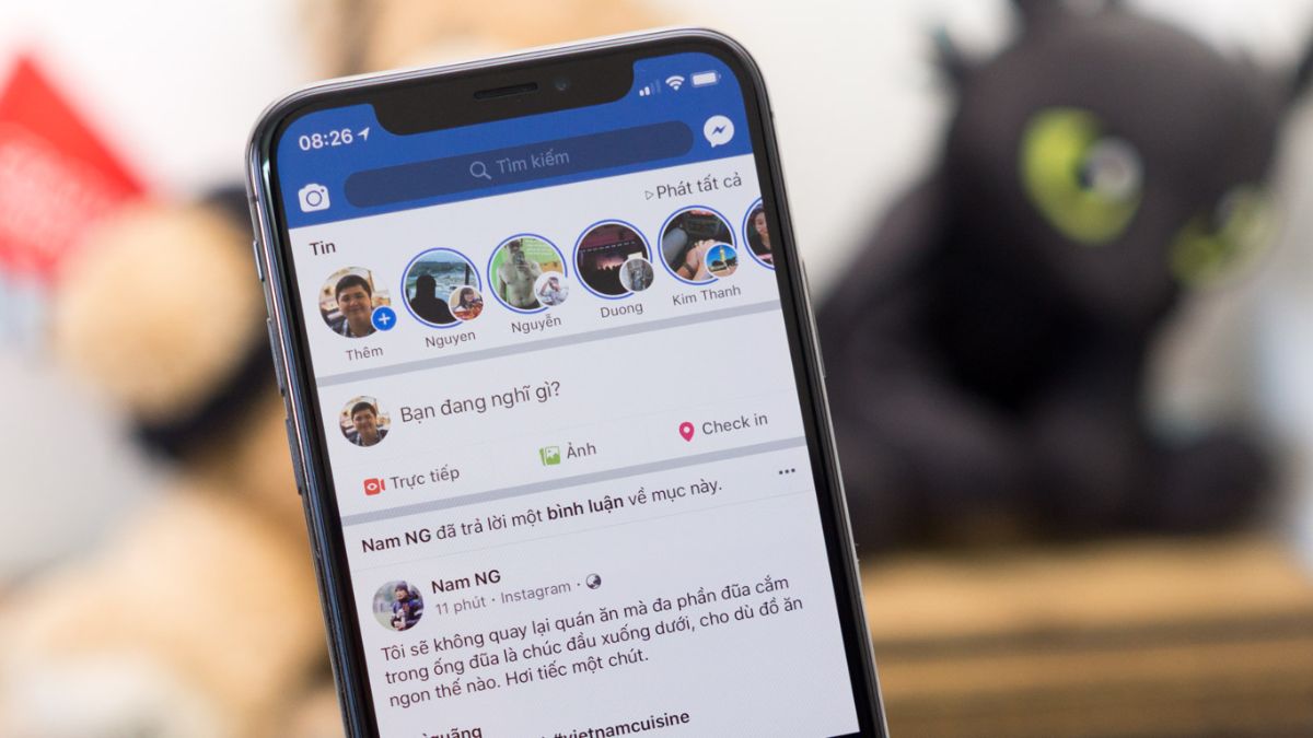 Cách bật, tắt thông báo Facebook trên điện thoại iOS