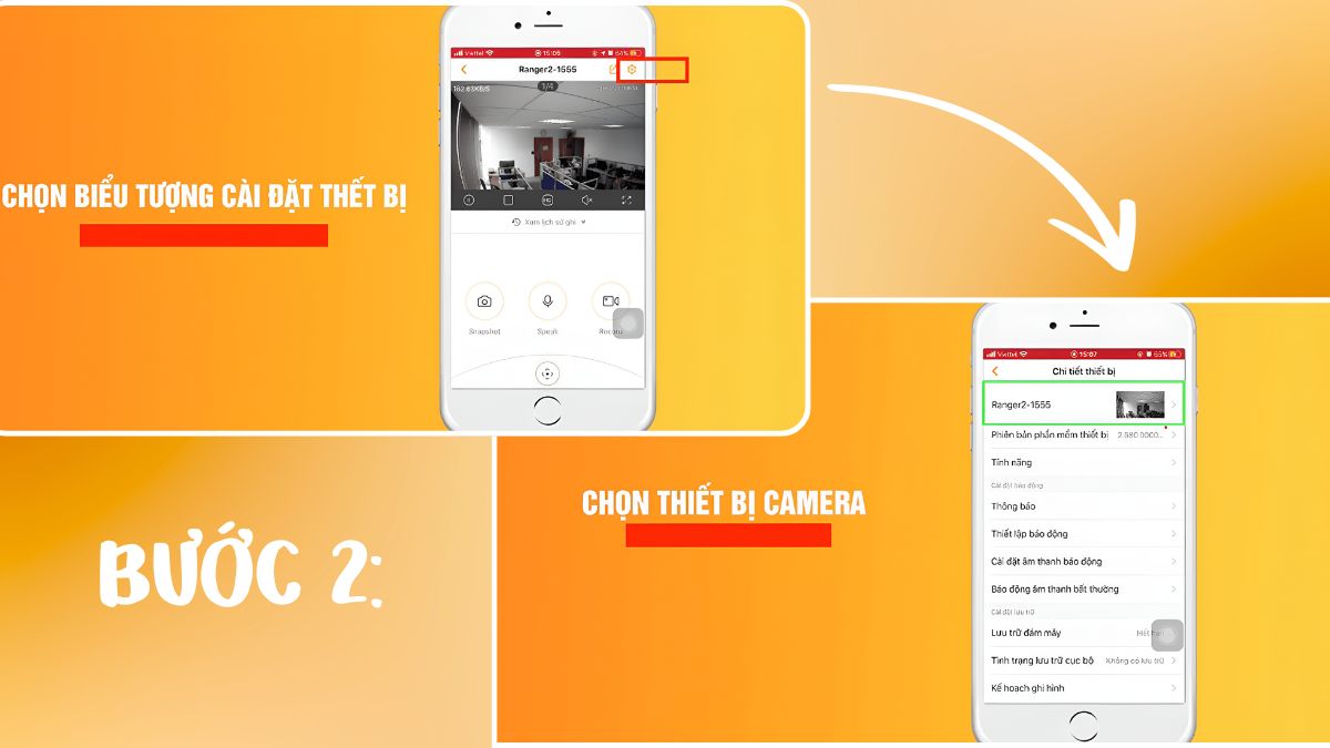 Cách đổi mật khẩu camera Imou trên điện thoại bước 2