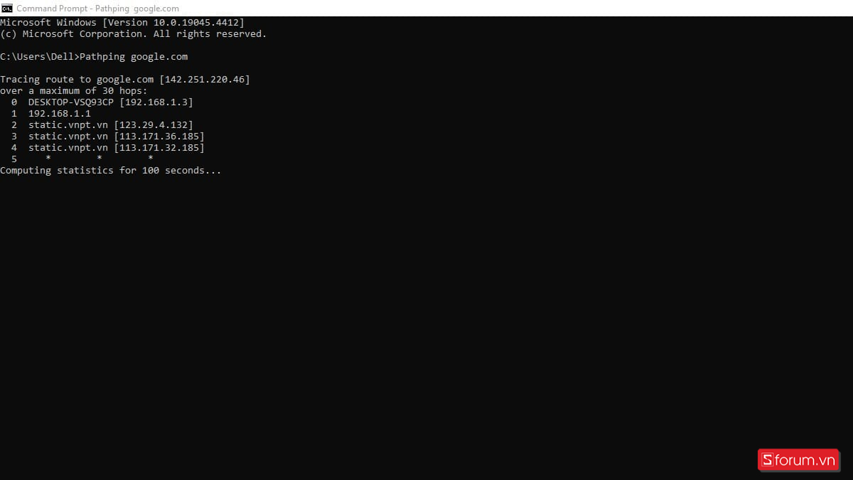 Dòng mã Command Prompt  2