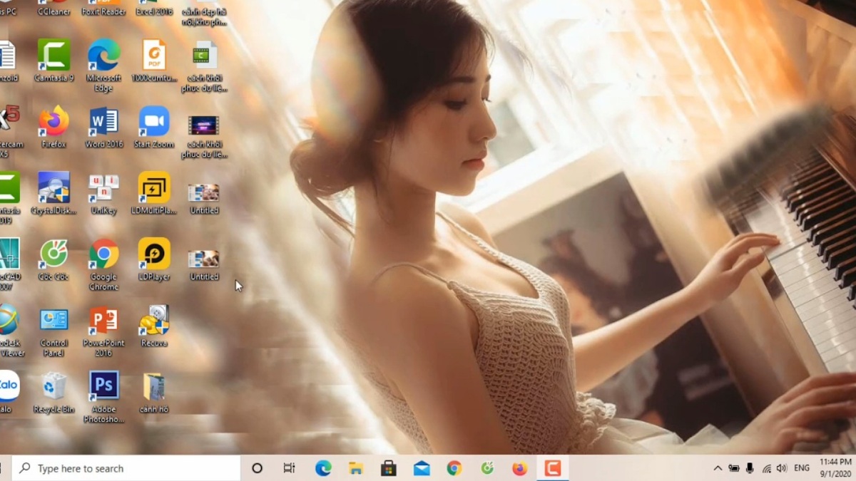 Cách hiện file ẩn Win 10 cách 1 bước 1