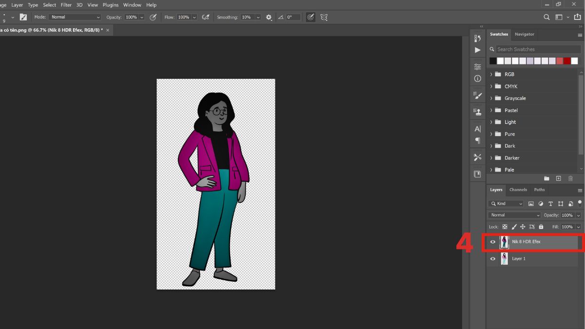 Cách sử dụng plugin Photoshop bước 4