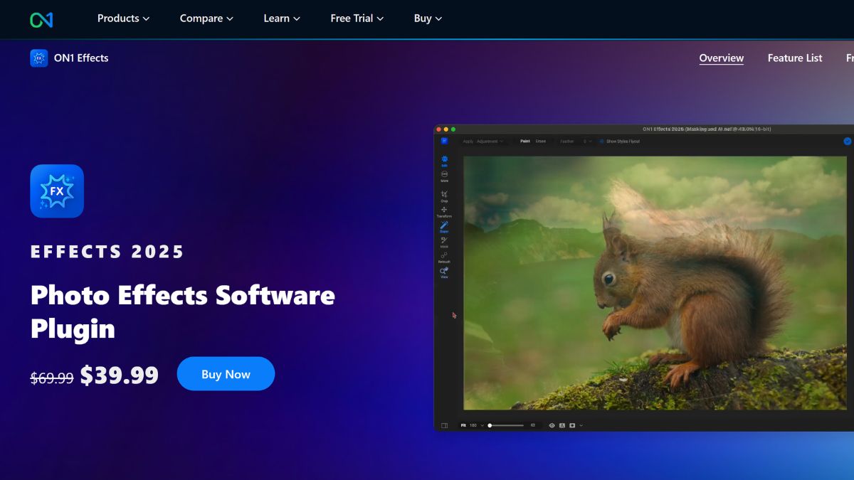 Plugin Photoshop ON1 Effects