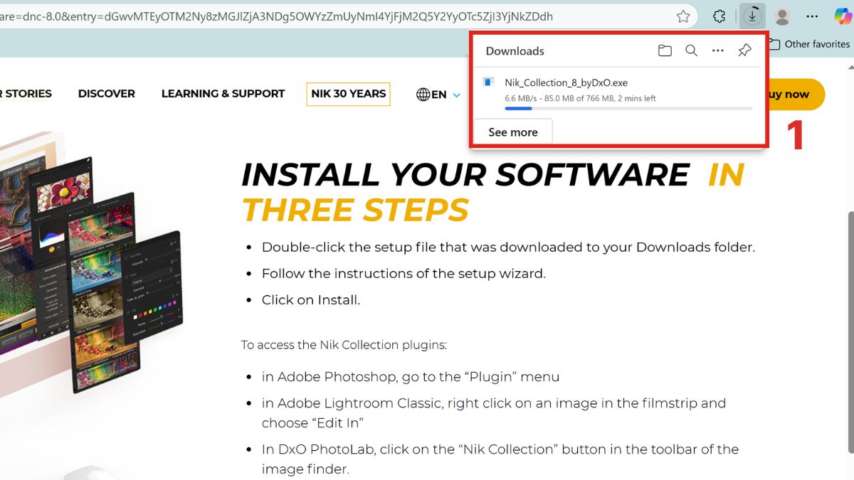 Cách cài đặt plugin Photoshop bước 1