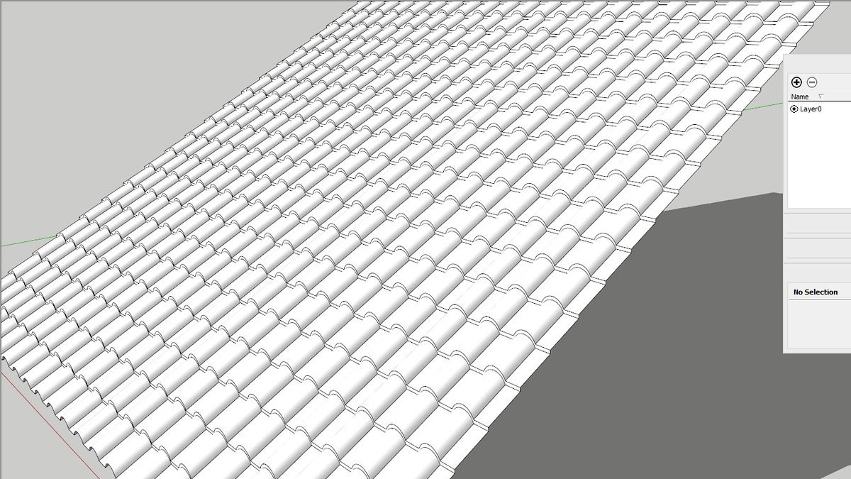 Top plugin vẽ mái ngói trong SketchUp đáng sử dụng nhất