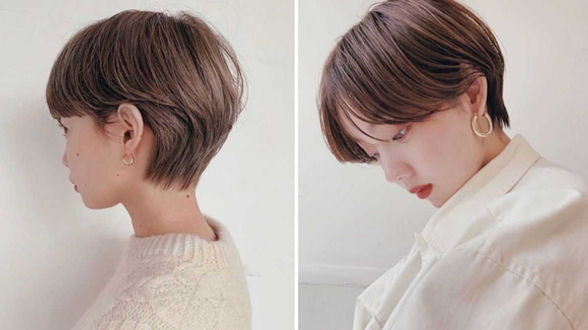 Tóc Demi Garcon layer nhẹ