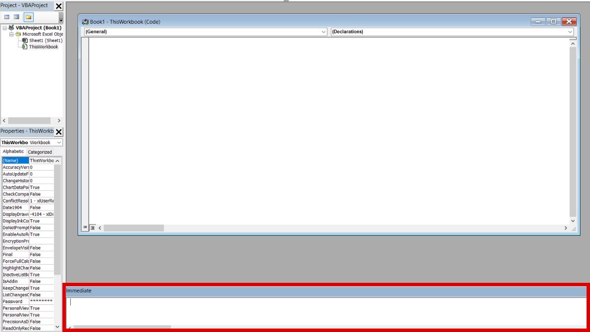 Thành phần 5 của VBA Excel là gì