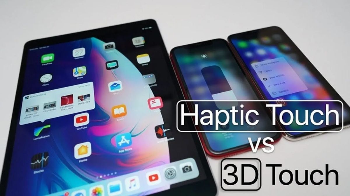 So sánh 3D Touch vs Haptic Touch