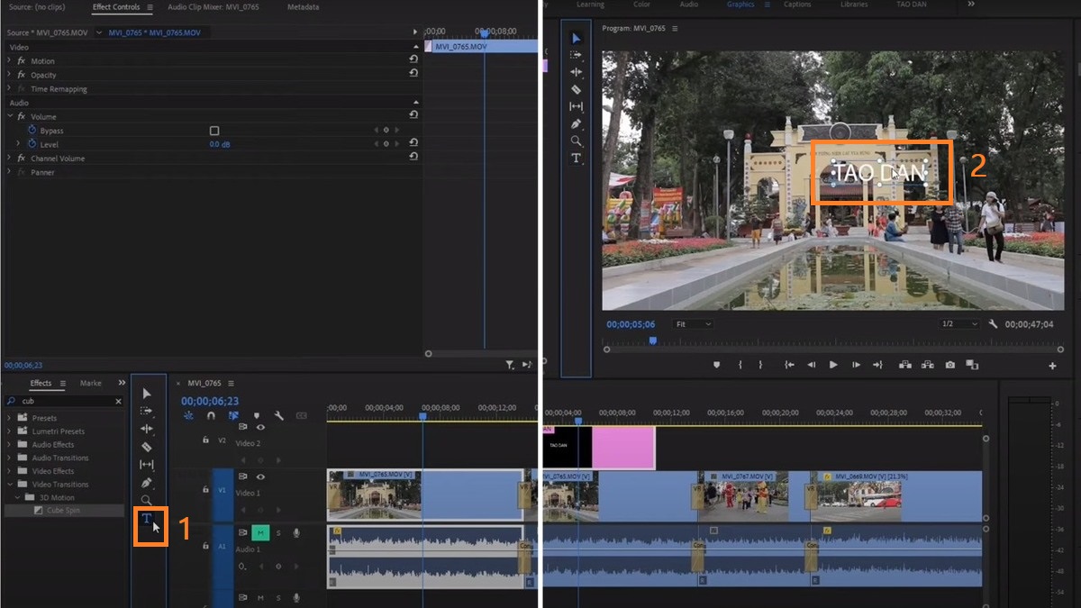 Cách sử dụng phần mềm Adobe Premiere Pro