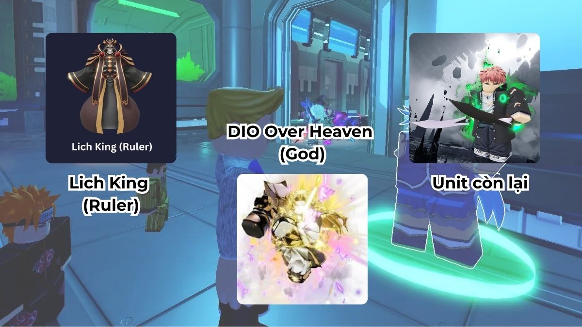 Bảng xếp hạng Anime Vanguards tier list God  mới nhất