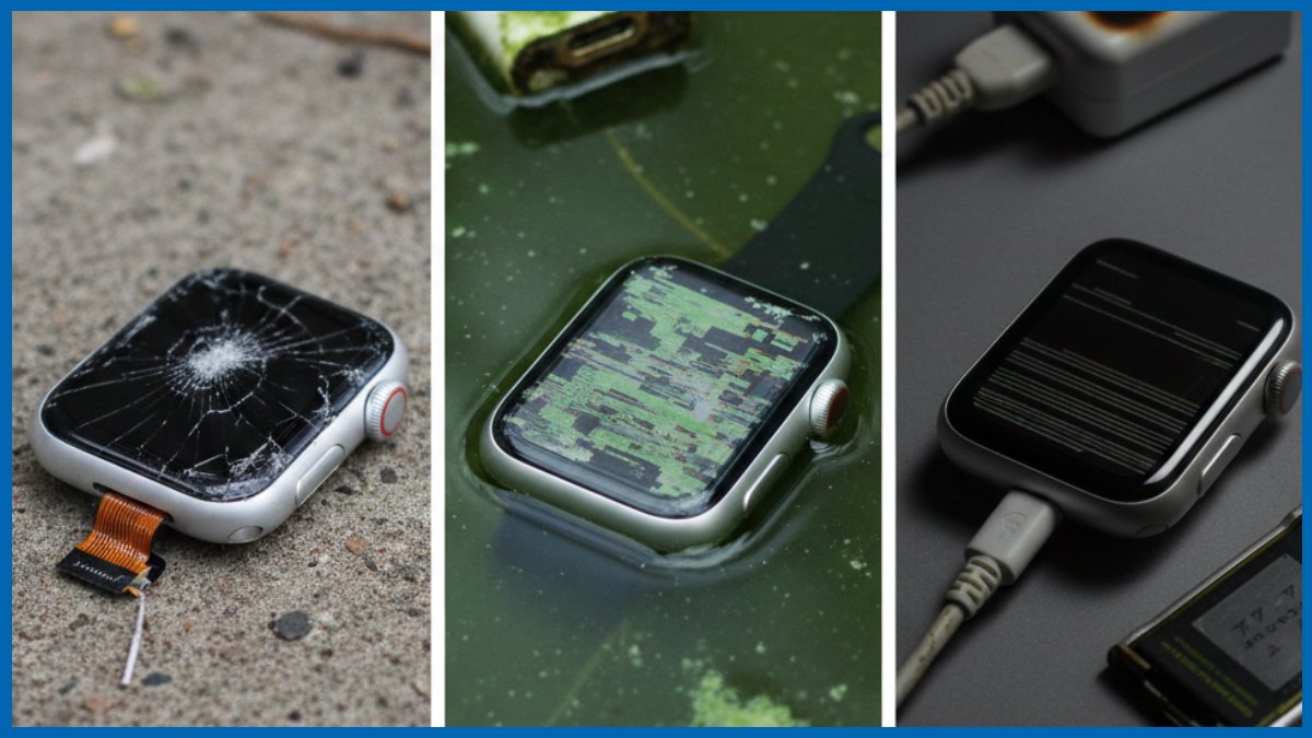 Nguyên nhân Apple Watch bị lỗi màn hình