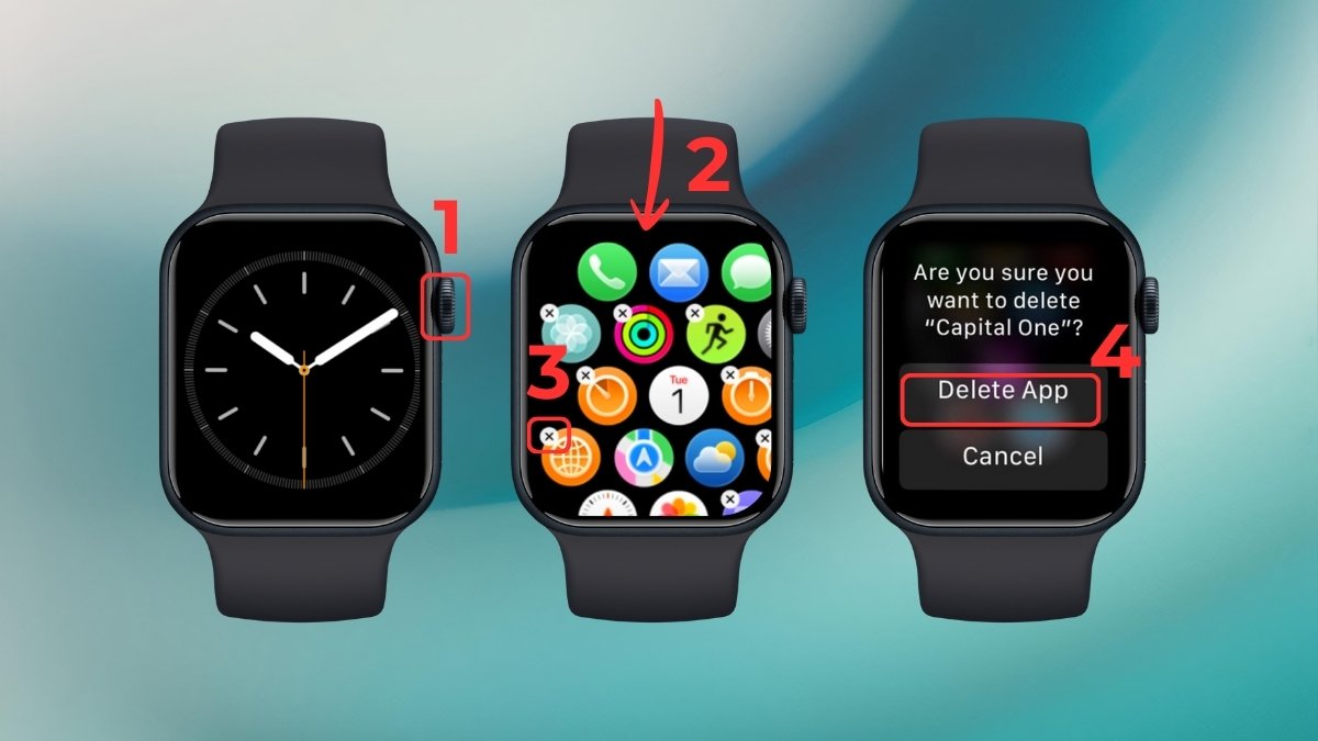 Cách sửa lỗi Apple Watch bị lỗi màn hình xóa ứng dụng gây ung đột