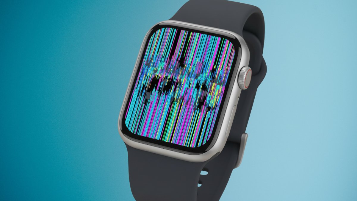 Apple watch bị lỗi màn hình sọc