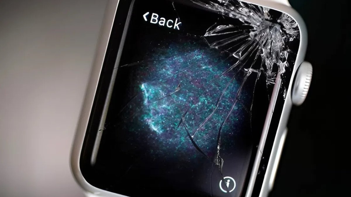 Apple watch bị lỗi màn hình ám màu