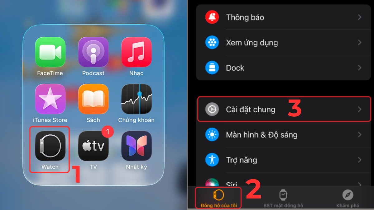 Cách sửa lỗi Apple Watch bị lỗi màn hình cập nhật hệ điều hành bước 1