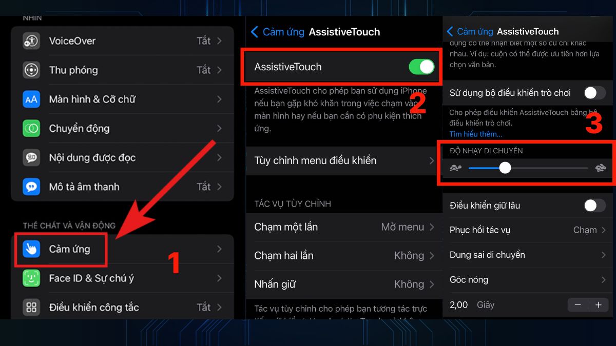 hướng dẫn cách Tuỳ chỉnh bật tốc độ nút Home ảo trên iPhone 11