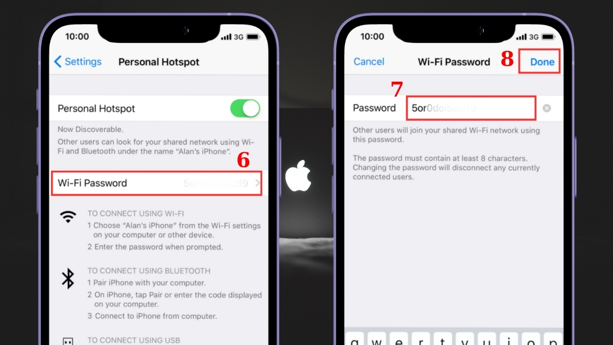 Cách bật bộ định tuyến không dây trên iPhone bước 3