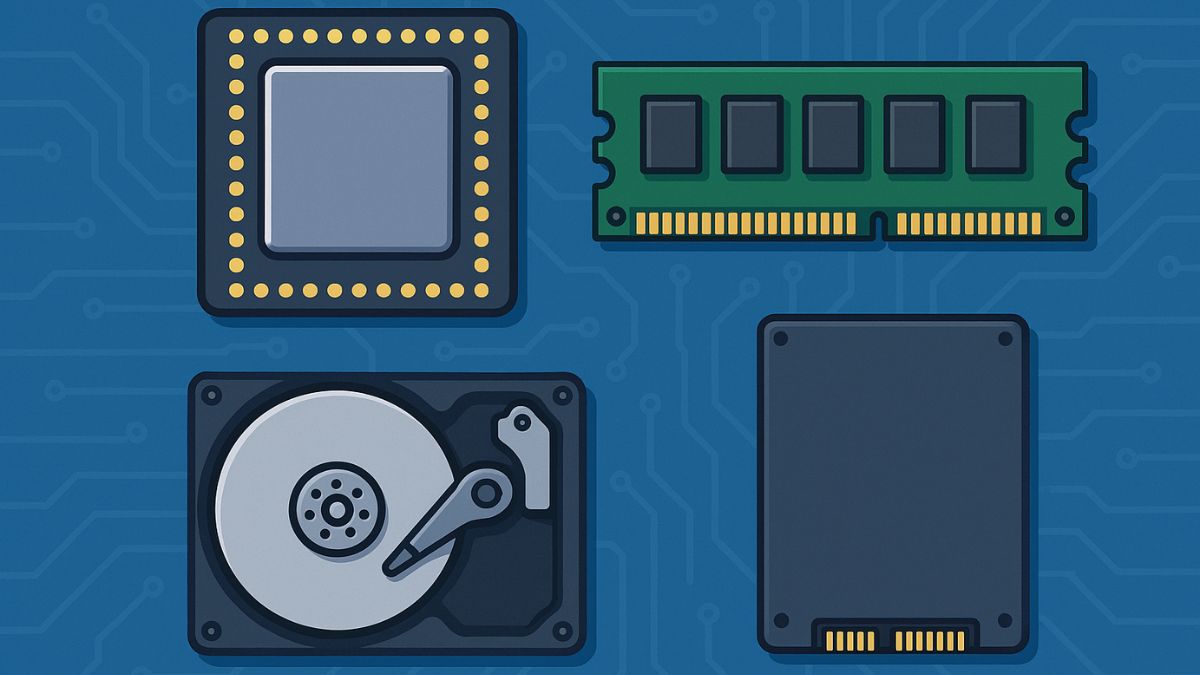 Chức năng của bộ nhớ máy tính