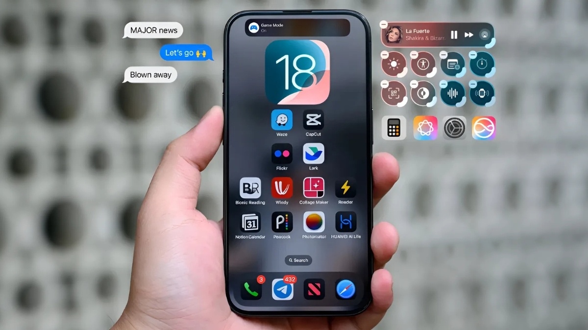 các phiên bản ios Hệ điều hành iOS 18