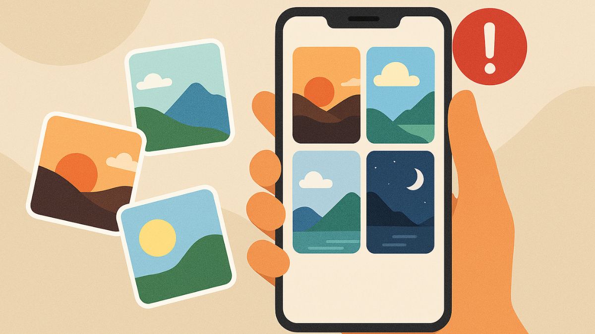 Lưu ý khi thực hiện cách thay đổi cài đặt nhiều ảnh làm hình nền điện thoại 