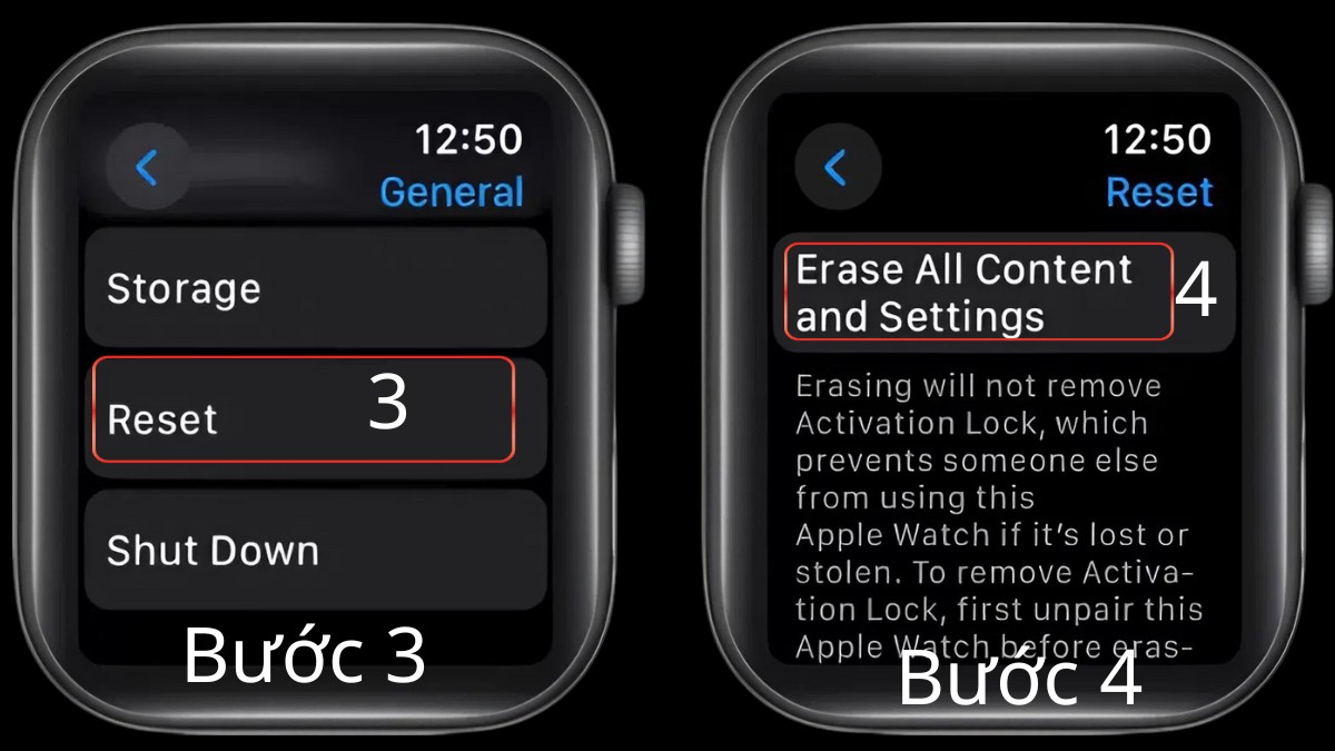 Cách tùy chỉnh đặt lại giờ đồng hồ Apple Watch bước 4