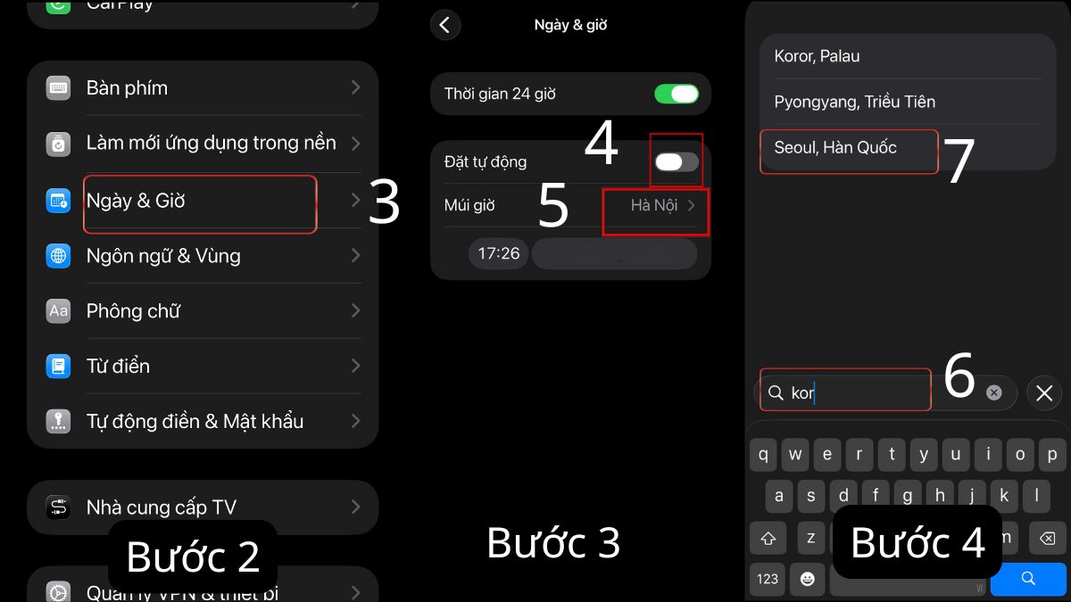 Cách tùy chỉnh múi giờ đồng hồ Apple Watch bước 4