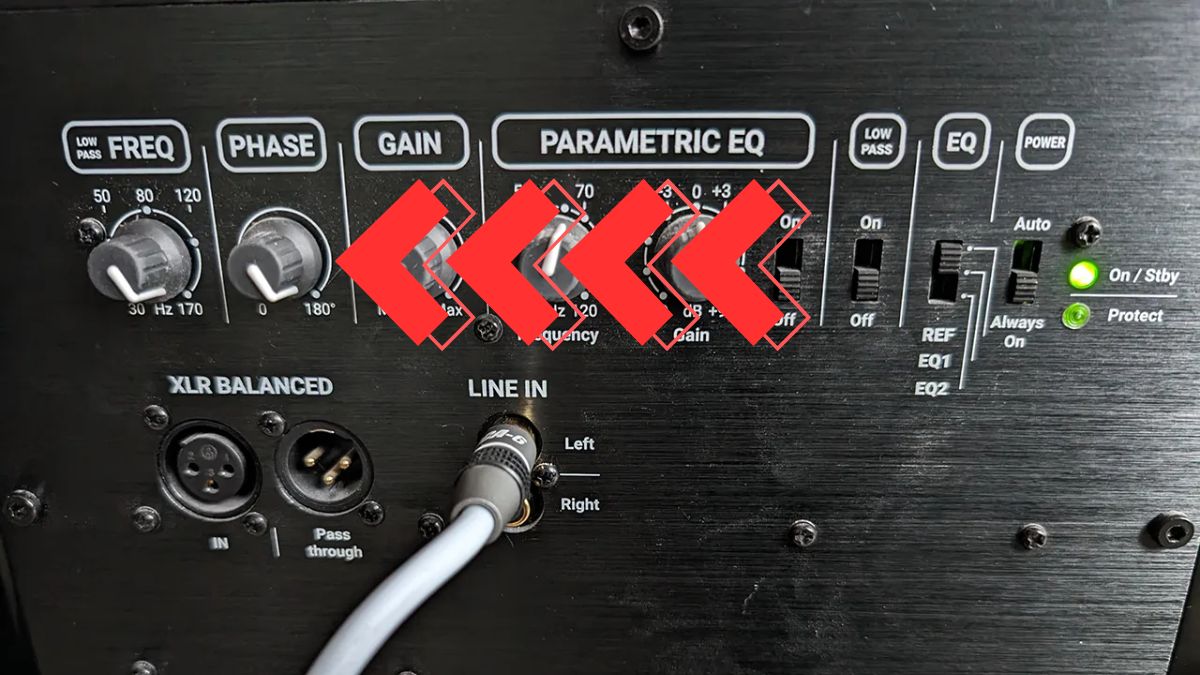 Cách chỉnh loa sub điện chỉnh thông số phase