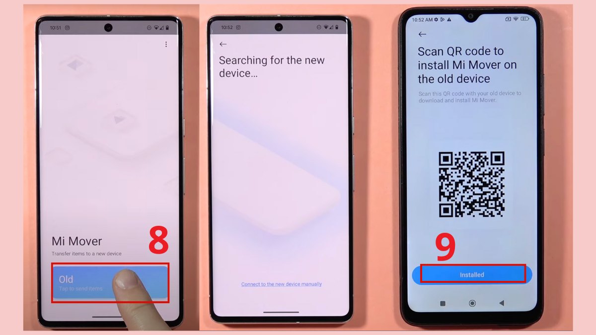 Cách chuyển dữ liệu từ Samsung sang Xiaomi bước 4