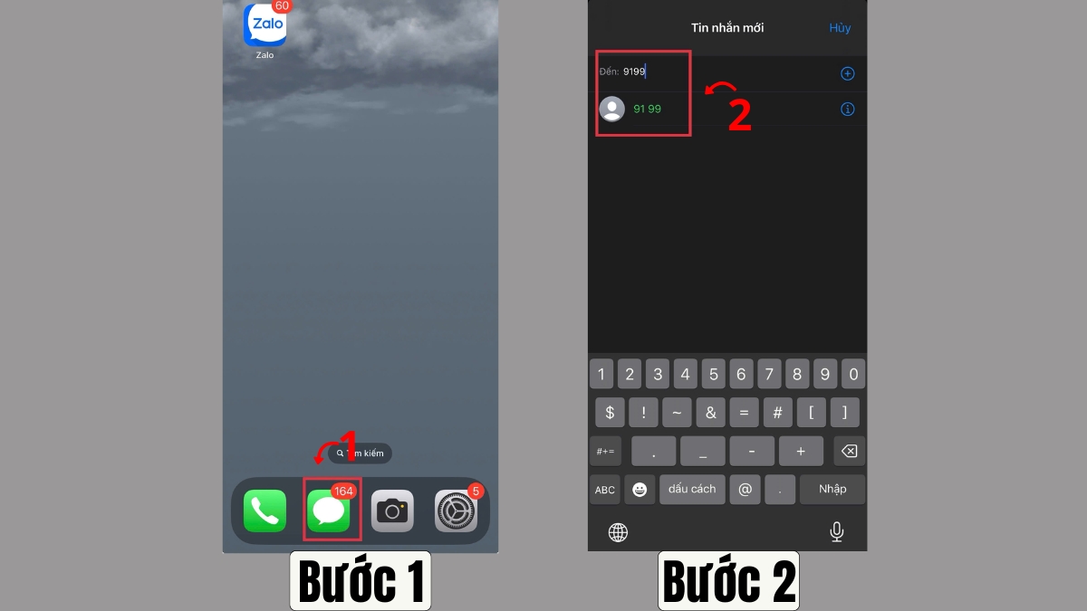 Cách đăng ký 4G MobiFone 1 ngày qua sms bước 1