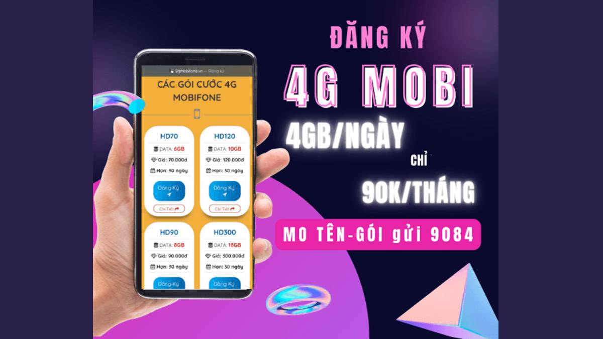 Điều kiện để đăng ký 4G MobiFone