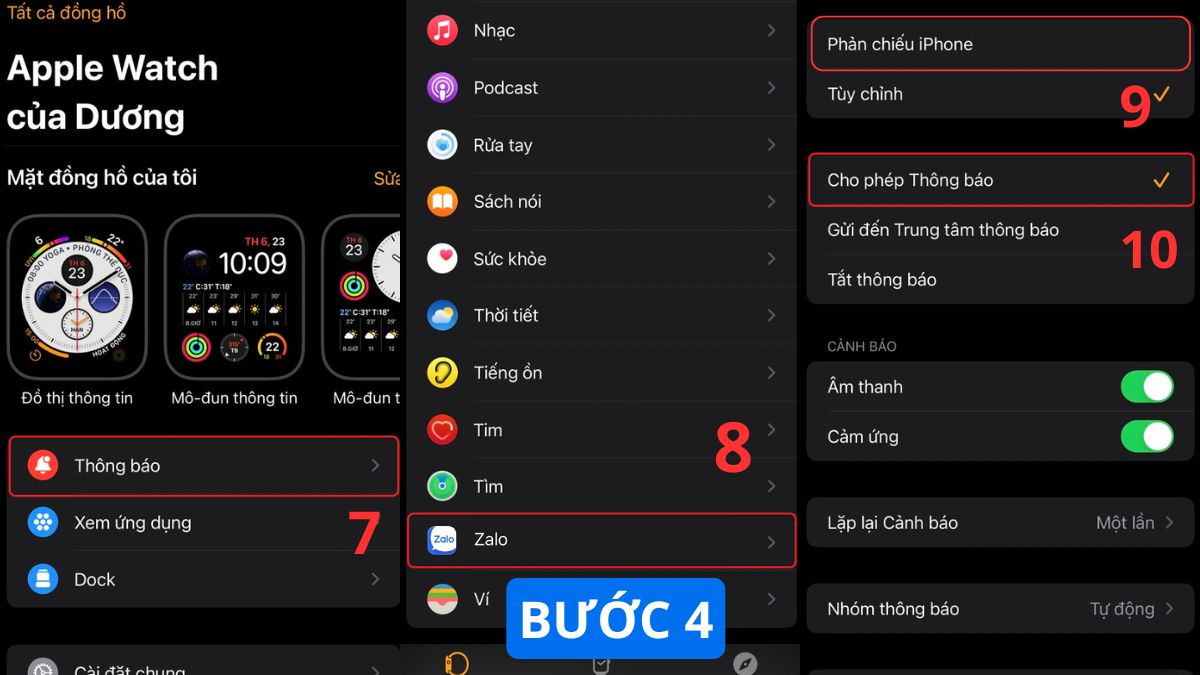 Cách khắc phục lỗi không đọc được tin nhắn trên Apple Watch bước 4